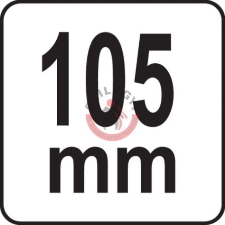 Bit behajtó 1/4" Hatlap 90° 105mm (Kézi)
