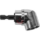 Sarokcsavarozó adapter hatlap 1/4" 105° 37mm