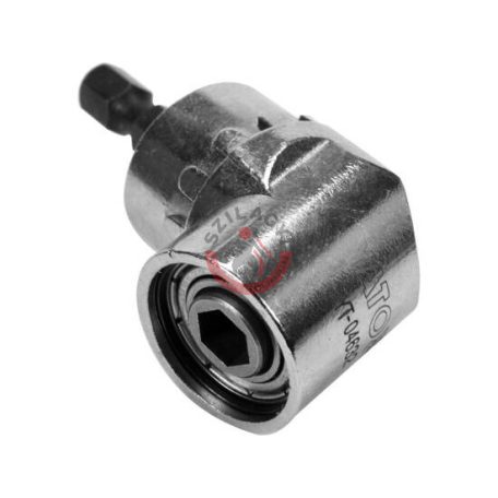 Sarokcsavarozó adapter hatlap 1/4" 105° 37mm