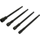 Adapter készlet 1/4" 150 mm 4 részes