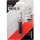 Mágneses toldószár hatlap 1/4" 80mm kihúzható borítás