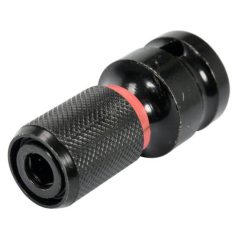   Bithegy adapter 1/2" négyszög->1/4" Hex 50 mm (nagy nyomatékhoz)