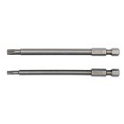 Bithegy készlet Biztonsági TORX T15x100mm T27x100mm