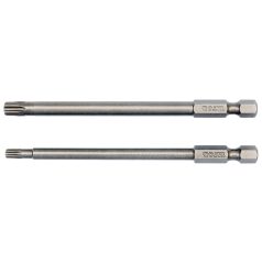 Bithegy készlet biztonsági TORX T20x100mm T30x100mm