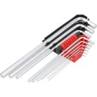 Imbuszkulcs klt. 9 részes 1,5-10 mm hosszított