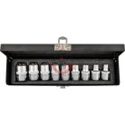 Torx dugókulcs készlet 9 részes E10-E24 1/2"