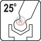 Imbuszkulcs 10mm gömbölyített "T" markolattal