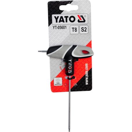 Torx kulcs, biztonsági(furatos) T8 "T" markolattal