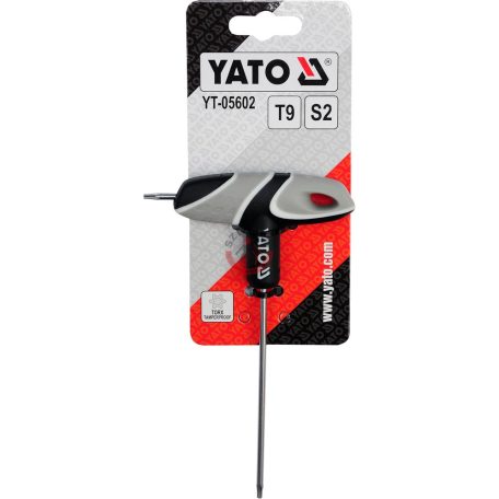 Torx kulcs, biztonsági(furatos) T9 "T" markolattal