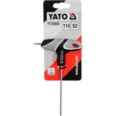   Torx kulcs, biztonsági(furatos) T10 "T" markolattal
