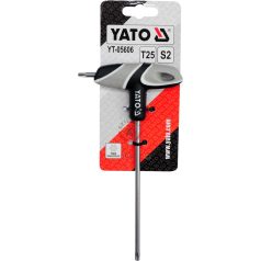   Torx kulcs, biztonsági(furatos) T25 "T" markolattal