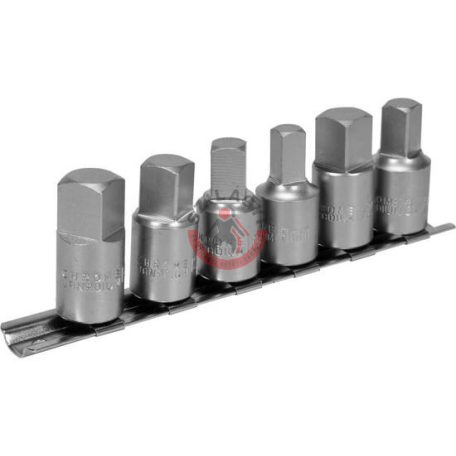 Olajleeresztő kulcs készlet 3/8", 6 részes
