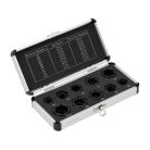 Sérült csavar kiszedő dugókulcs készlet 10 részes, rövidített 9-19 mm