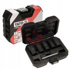 Sérült csavar kiszedő dugókulcs készlet 6 részes 1/2": 17-27 mm