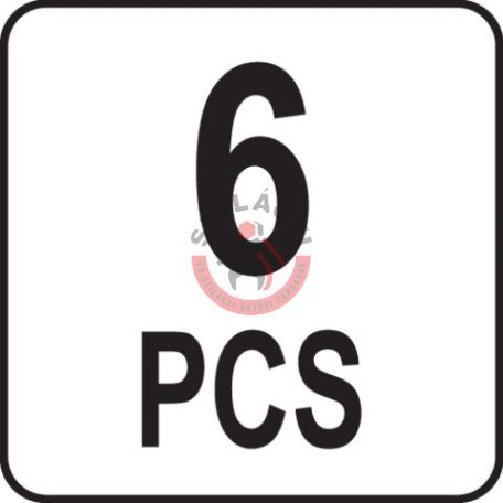 Gömbfej kinyomó készlet 6 részes