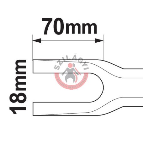 Gömbfej kiütő villa 200mm