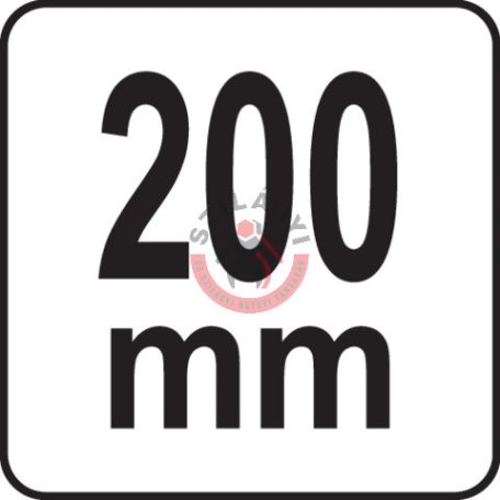 Gömbfej kiütő villa 200mm