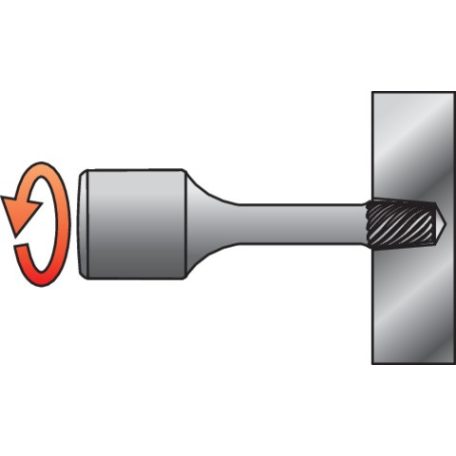 Törtcsavar kiszedő készlet 5 részes 1/2"