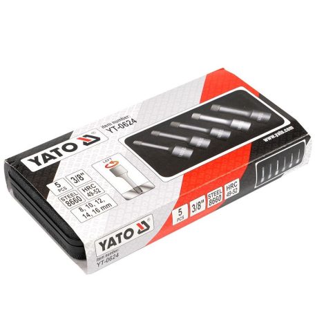 Törtcsavar kiszedő készlet 5 részes 1/2"