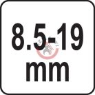 Sérültcsavar kiszedő 8,5 - 19mm