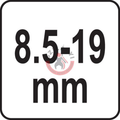 Sérültcsavar kiszedő 8,5 - 19mm