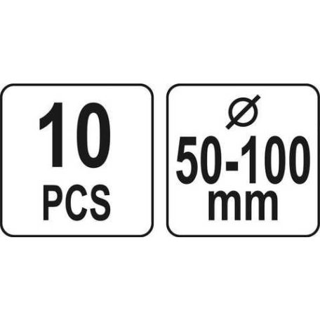 Dugattyúgyűrű szerelő készlet 10 részes