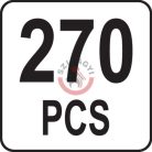 Műanyag patent készlet 270 részes Mercedes
