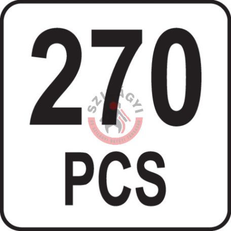 Műanyag patent készlet 270 részes Mercedes
