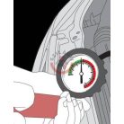 Autó hűtőrendszer nyomásmérő készlet 14 részes