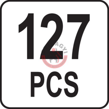 Zsugorcső készlet 127 részes