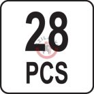 Krokodilcsipesz készlet 28 részes