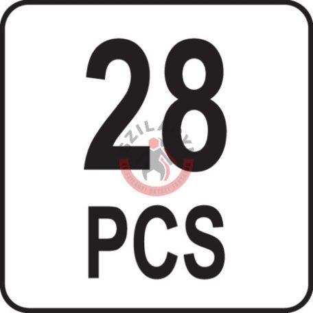 Krokodilcsipesz készlet 28 részes