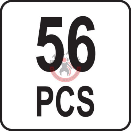 Biztosító csap készlet 56 részes