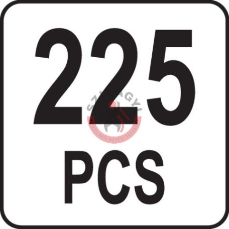 O-gyűrű készlet 225 részes