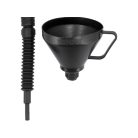 Műanyag 150 mm átmérőjű tölcsér flexibilis csővel