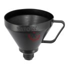 Műanyag 150 mm átmérőjű tölcsér flexibilis csővel