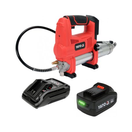 Akkus zsírzó 18 V Li-Ion (1 x 3,0 Ah akku + töltő)