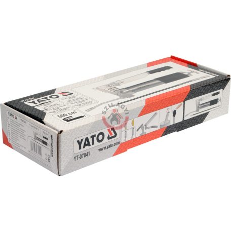 Karos zsírzó /kartus, tömlő, tölthető/ 500ccm állítható nyomású