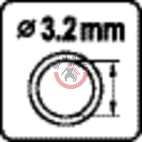 Zsírzó szár L=300mm D=3,2mm