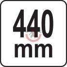 Zsírzó szár L=440mm G26 menet