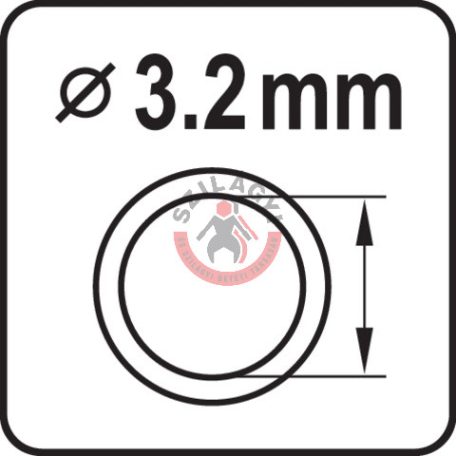 Zsírzó szár L=500mm D=3,2mm