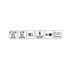 Pneumatikus fáradtolaj gyűjtő 8BAR 70L tartály