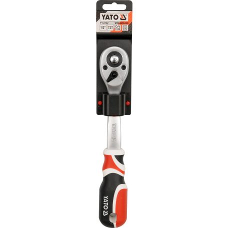 Racsnis hajtókar hajlított 1/2" 72T