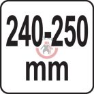 Nyomatékkulcs 1/4" 2.5-20Nm