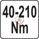 Nyomaték kulcs 1/2" 40-210Nm