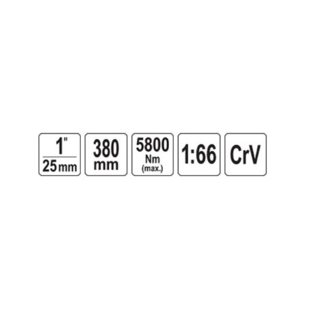 Nyomatéksokszorozó 1" 5800 Nm