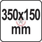 Mágneses tálca 350x150mm