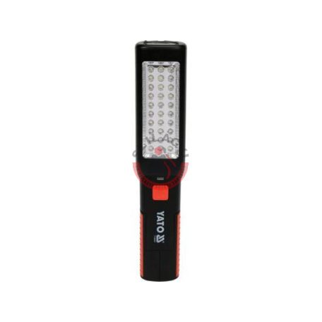Szerelőlámpa 30+7 LED 3.7V 1800mAh Li-Ion, USB