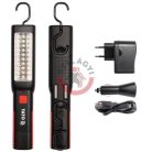 Szerelőlámpa 30+7 LED 3.7V 1800mAh Li-Ion, USB