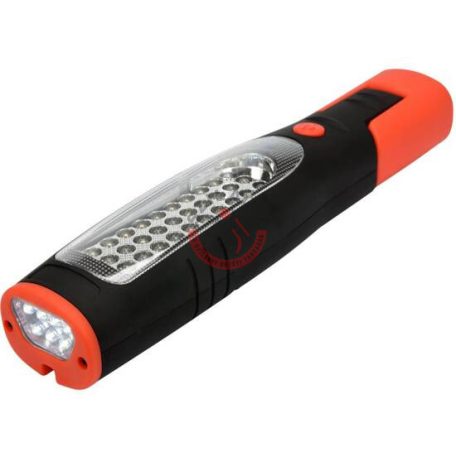 Szerelőlámpa 30+7 LED 3.7V 2000mAh Li-Ion, USB
